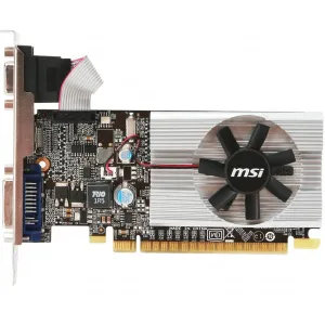 MSI Video Card NVidia N210-1GD3/LP (GF210, 1GB GDDR3 64bit, PCI Express x16 2.0, DVI, HDMI, D-SUB)