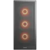 COUGAR MX230 RGB PC Case, Mid Tower, Black