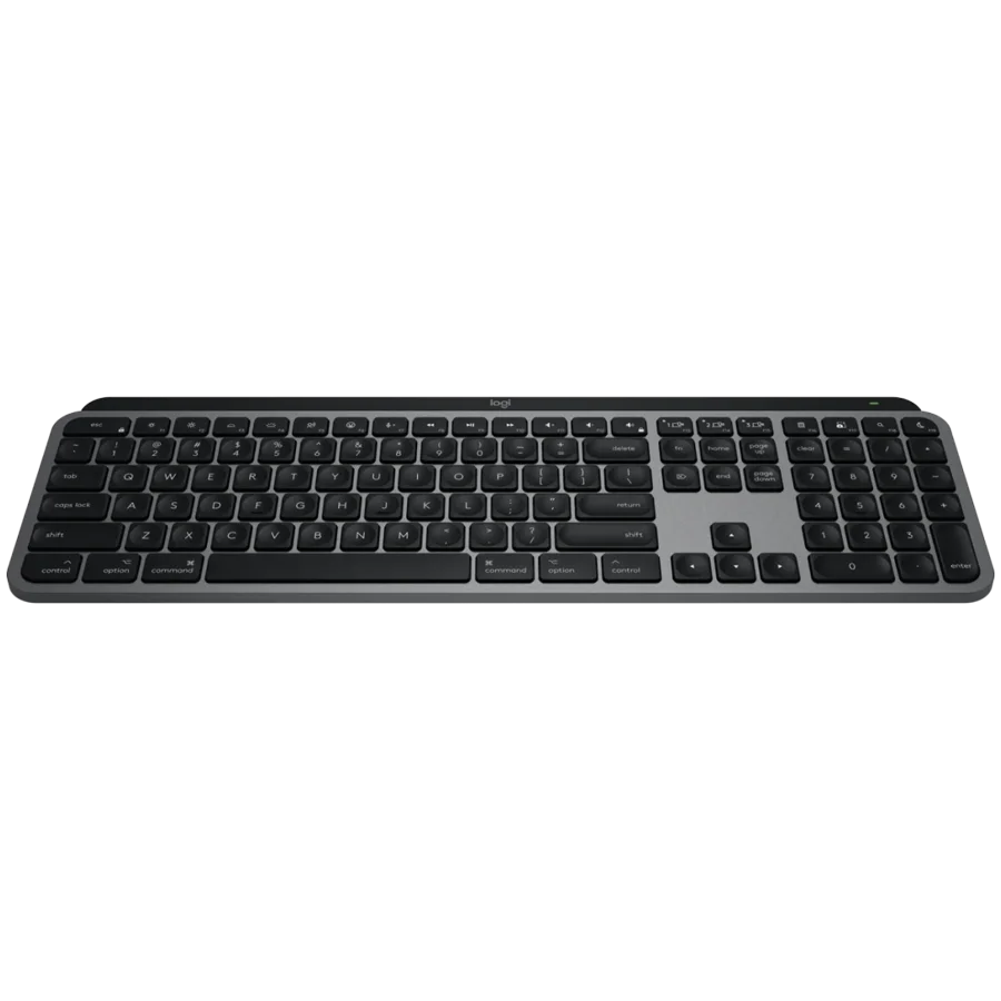 LOGITECH MX Keys S for Mac - SPACE GREY - US INT'L - BT - EMEA28-935 LOGITECH MX Keys S for Mac - SPACE GREY - US INT'L - BT - EMEA28-935