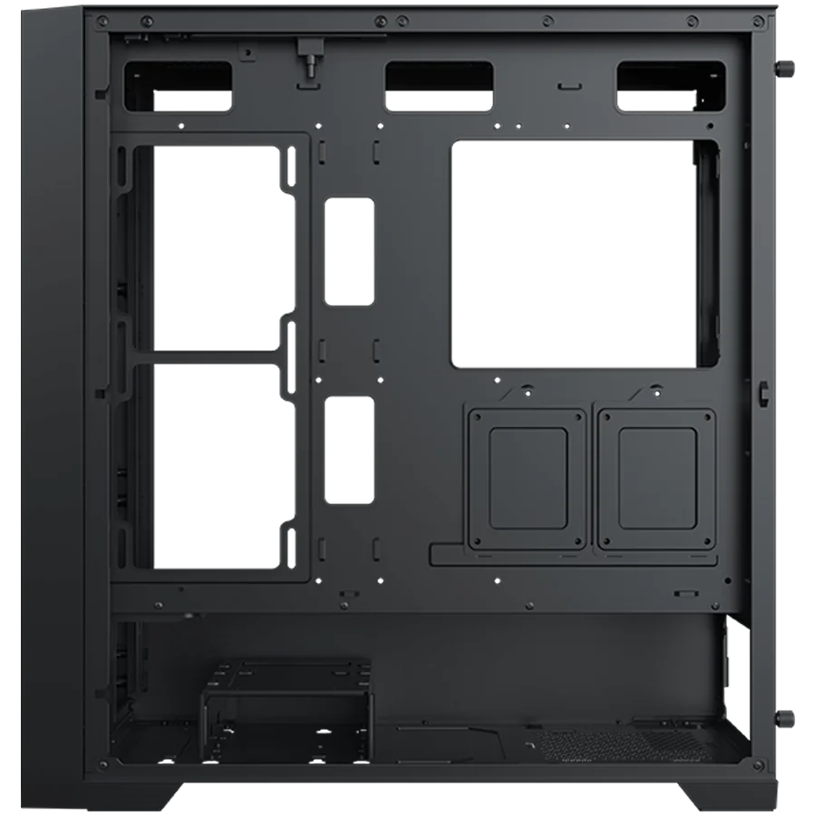 Xigmatek Master X II (Black, EATX, U3x1 & U2x2, Front Meshed Grill & Left TG, 4PCS Z20A & ARGB PCB)