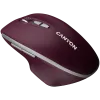 CANYON mouse MW-21 BlueLED 7buttons Wireless Burgundy Red