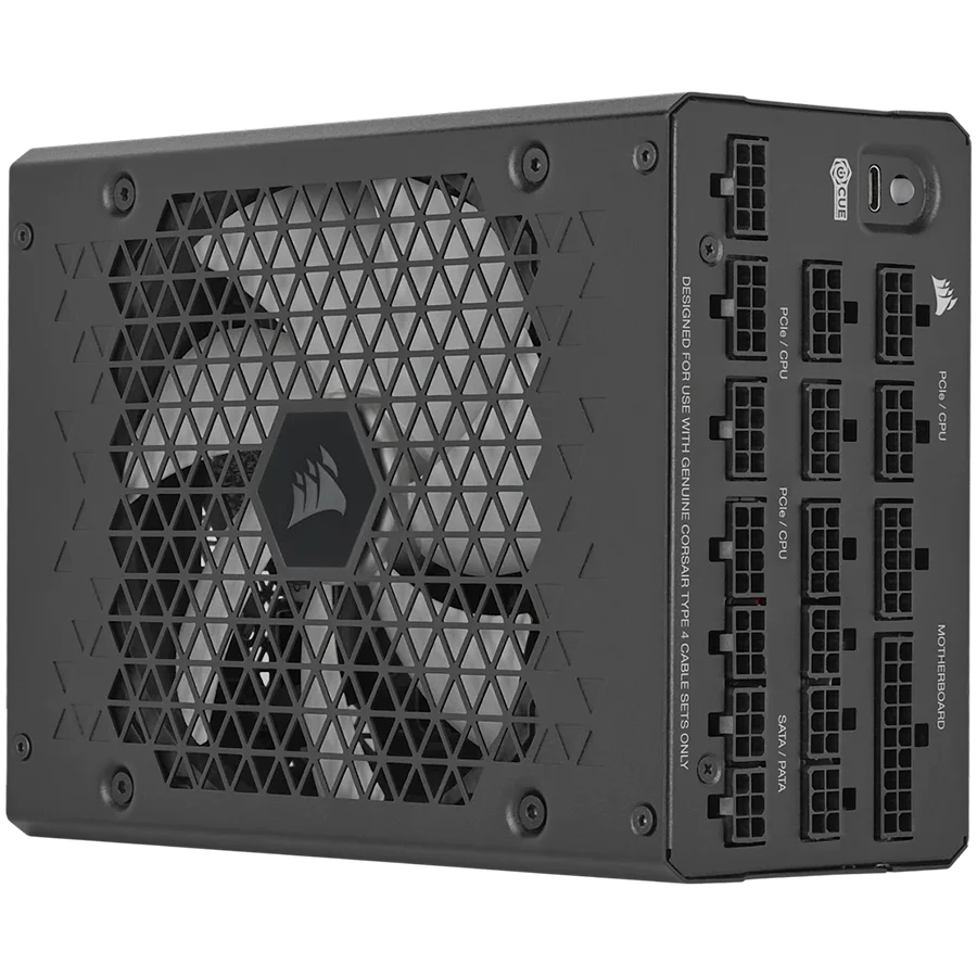 CORSAIR HX1500i, 1500 Watt, ATX 3.1, PCIe 5.1, 80 PLUS Platinum, Fully Modular CORSAIR HX1500i, 1500 Watt, ATX 3.1, PCIe 5.1, 80 PLUS Platinum, Fully Modular