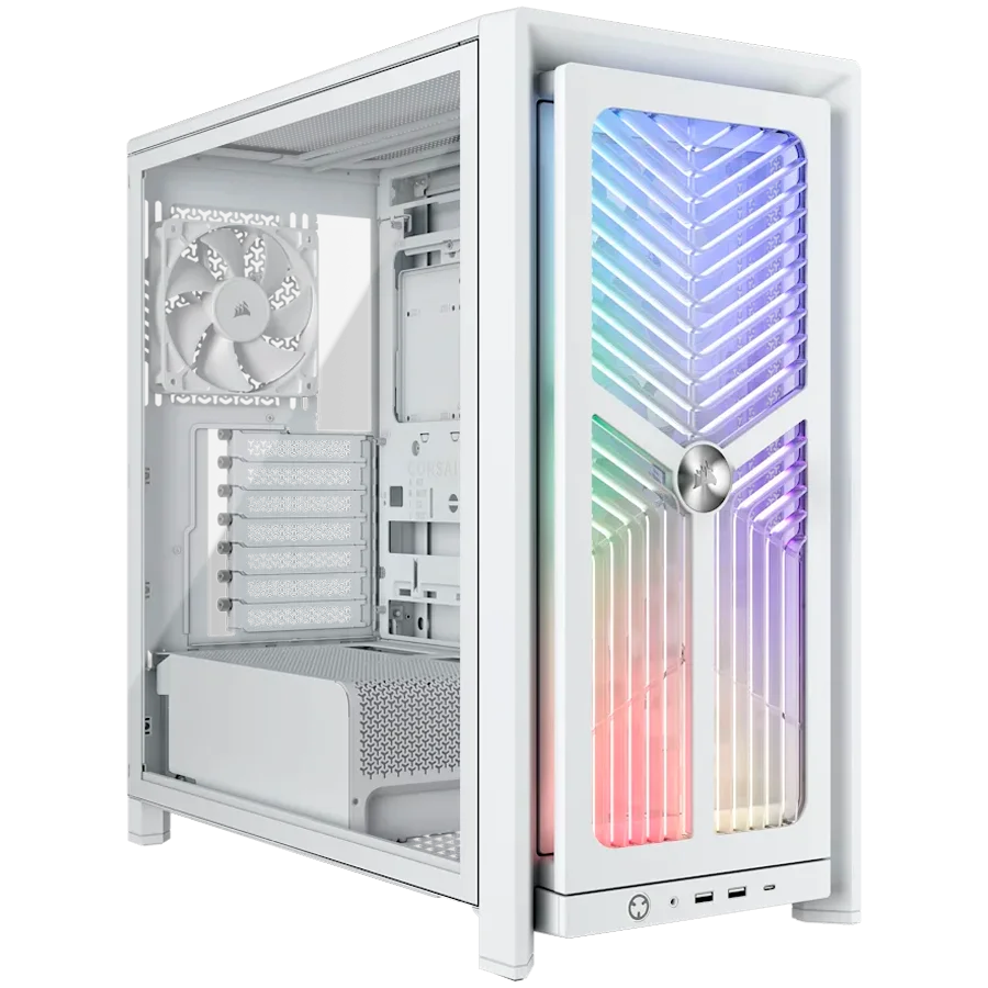 Corsair FRAME 4000X RS Mid-Tower, White Corsair FRAME 4000X RS Mid-Tower, White