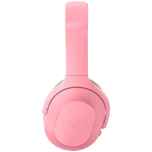 Razer Barracuda Pink, Wireless Multi-platform Gaming and Mobile Headset, Razer TriForce 50mm Drivers, Dual Integrated Noise-Cancelling mics, Pressure-Relieving Memory Foam, THX Spatial Audio, 40hrs, Type-C, Compatible with PC, PlayStation,