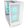 COUGAR OmnyX PC Case, Mid Tower, White