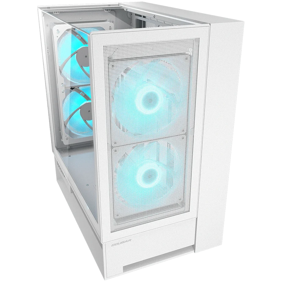 COUGAR OmnyX PC Case, Mid Tower, White