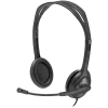 LOGITECH H111 Corded Stereo Headset - BLACK - 3.5 MM