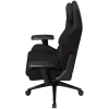 LORGAR CHA41, Ergonomic Gaming Chair Advanced, premium anti-stain fabric, Black/purple