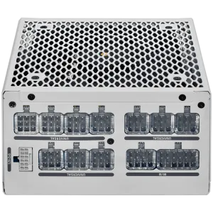 Super Flower Leadex III Gold 1300W ATX 3.1 80 Plus Gold, Fully Modular, Flat White Cables, 140mm Fan, White, 7 Year Warranty