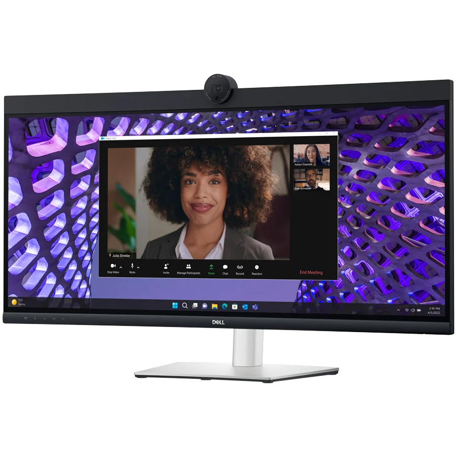 Monitor LED Dell P3424WEB Curved Video Conferencing 34