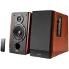 Edifier R1700BT 2.0 Bookshelf Speakers, BT V5.1, RCA, 0.75-inch Tweeters, 4-inch Drivers, 66W (RMS), Control Knobs and Remote Control, Brown