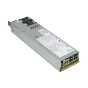 Supermicro 1U 1000W/1600W redundant single output powersupply with inp