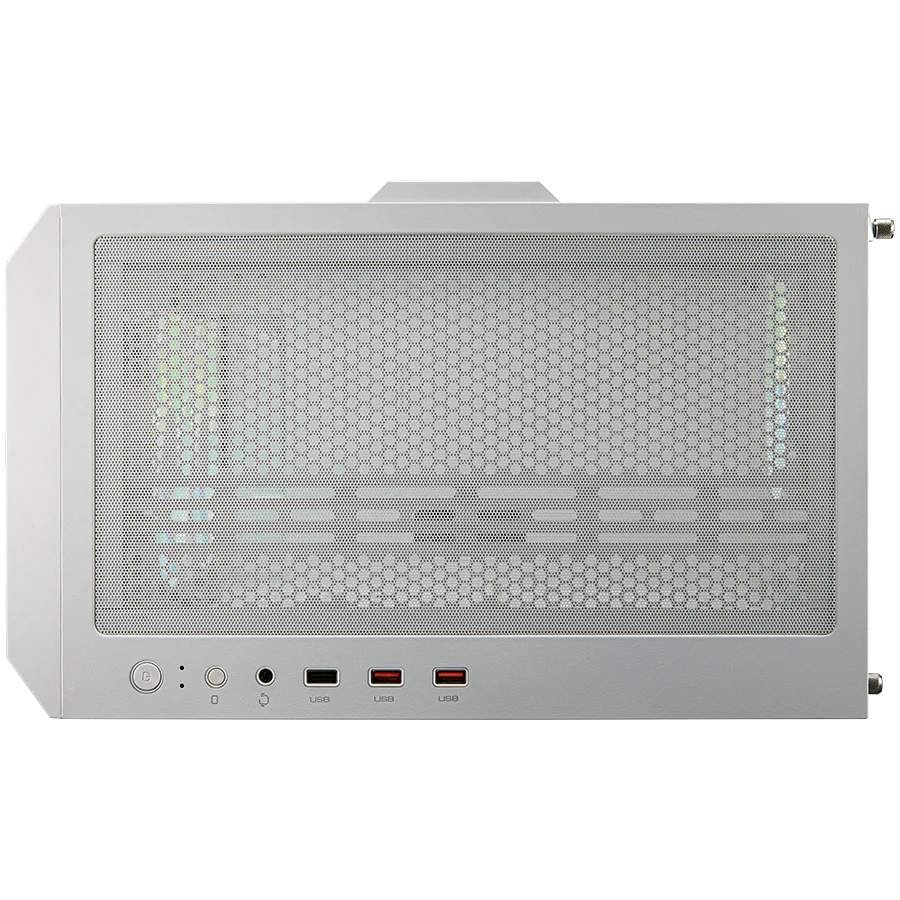 COUGAR AIRFACE RGB PC Case, Mid Tower, White