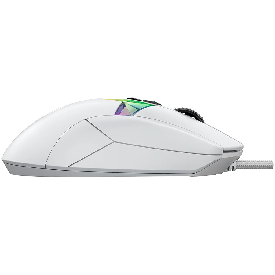 LORGAR MSP80, 8000 Hz Gaming Mouse Pro, White