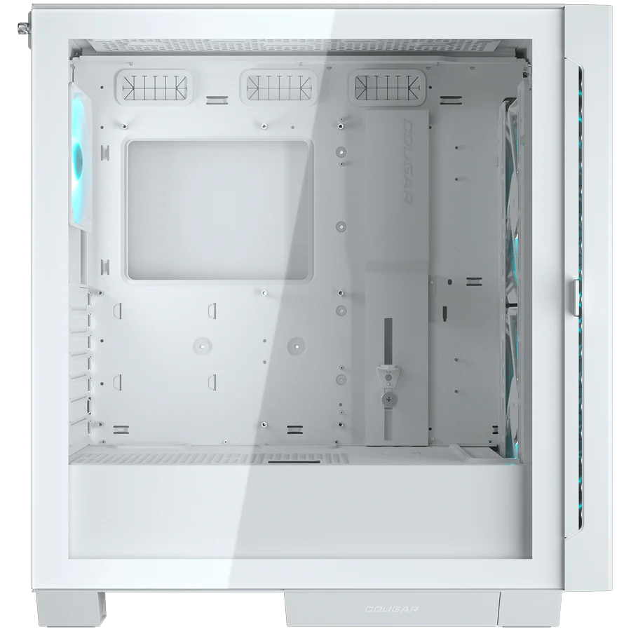 COUGAR AIRFACE ECO RGB PC Case, Mid Tower, White COUGAR AIRFACE ECO RGB PC Case, Mid Tower, White