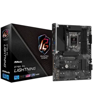 ASROCK MB Desktop Z790 PG Lightning (S1700, 4x DDR5, 1x PCIe 4.0 x16, 1x PCIe 5.0 x16, 3x PCIe 3.0 x1, 4x Hyper M.2, 4x SATA3 6.0Gb/s, RAID 0,1,5,10, 2x USB-C, 10x USB 3.2, 3x USB 2.0, 1x RJ-45 2.5GB, 1x HDMI, ATX