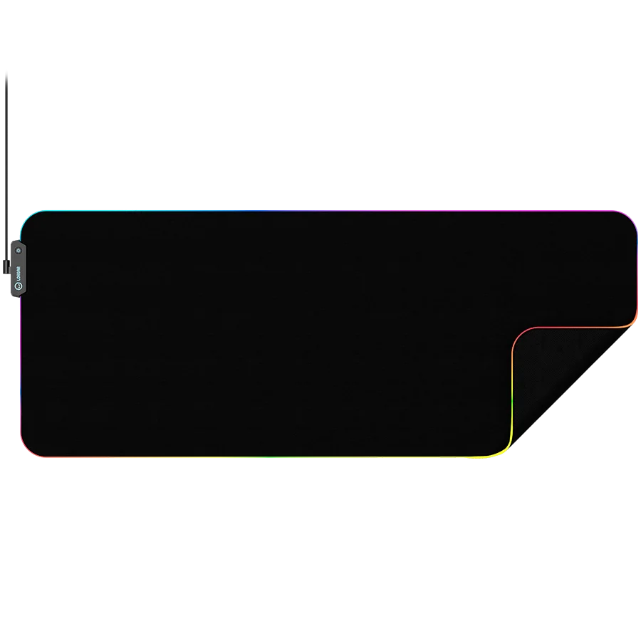Lorgar Steller 919, Gaming mouse pad, High-speed surface, anti-slip rubber base, RGB backlight, USB connection, Lorgar WP Gameware support, size: 900mm x 360mm x 3mm, weight 0.635kg