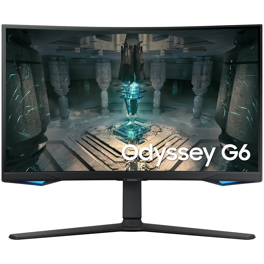SAMSUNG Monitor 27 cali LS27BG650EUXEN VA 2560x1440 16:9 2xHDMI/1xDP/LAN(RJ45)/2xUSB3.0 1ms(GTG) WiFi/BT speakers curved HAS+PIV 240Hz SMART Gaming