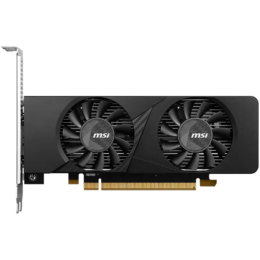 MSI Video Card Nvidia GeForce RTX 3050 LP E 6G OC, 2x HDMI, 1x DP, DUAL FAN, ATX