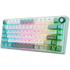 ROYAL KLUDGE R75 Sky Cyan Gaming Keyboard K silver switch ROYAL KLUDGE R75 Sky Cyan Gaming Keyboard K silver switch