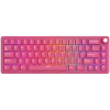 ROYAL KLUDGE R65 Berry Red Gaming Keyboard Cream Switch