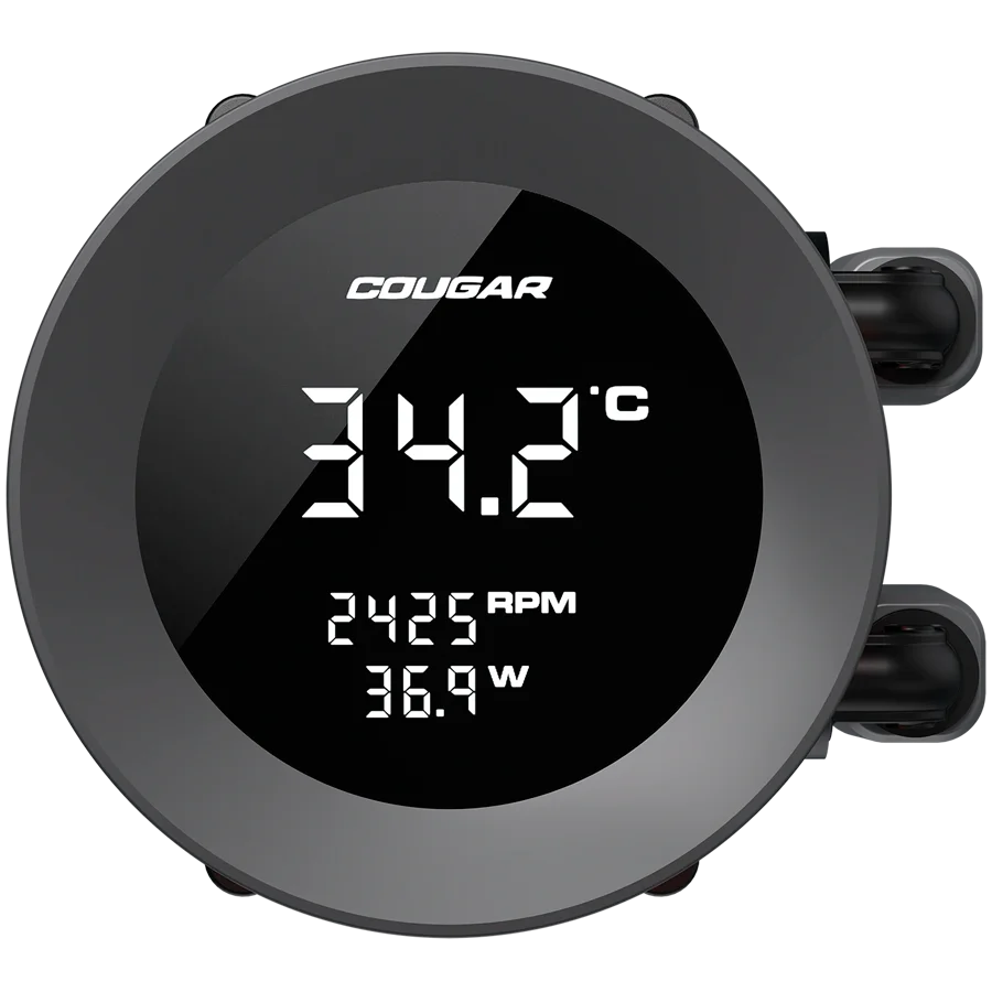 COUGAR Poseidon Vistek ARGB 360 AiO Liquid Watercooling - Black
