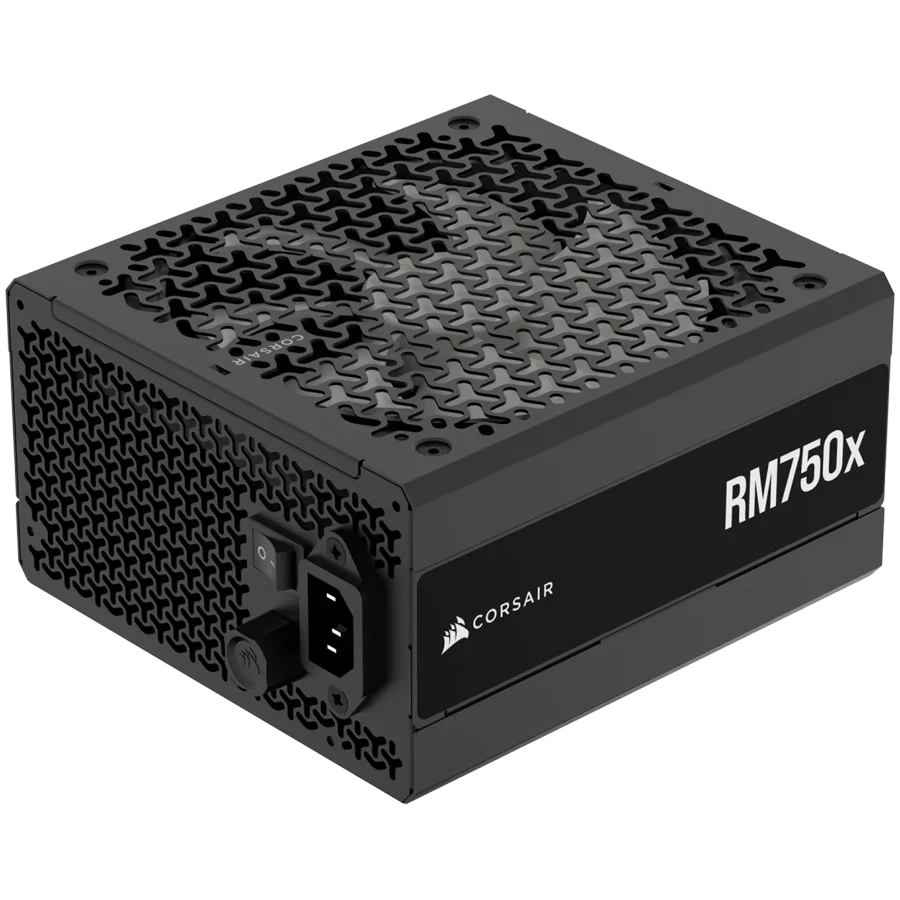 CORSAIR RM750x, 750 Watt, ATX 3.1, Cybenetics Gold Certified, Fully Modular