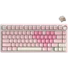 ROYAL KLUDGE R75 Pink Melody Gaming Keyboard Cream switch ROYAL KLUDGE R75 Pink Melody Gaming Keyboard Cream switch