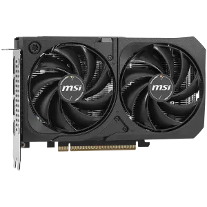 MSI Video Card NVIDIA GeForce RTX 5060 8G SHADOW 2X OC MAX, 8GB GDDR7, 128-bit, 2535 MHz Boost, 3840 CUDA Cores, PCIe 5.0 (x8), 3x DP 2.1b, HDMI 2.1b, RAY TRACING, Metal Backplate, Dual Fan, 145W TDP, 8-pin PCIe Power, G-SYNC, 2-Slot, 3Y