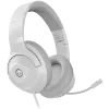 LORGAR Noah 101, Gaming headset with microphone, 3.5mm jack connection, cable length 2m, foldable design, PU leather ear pads, size: 185*195*80mm, 0.245kg, white