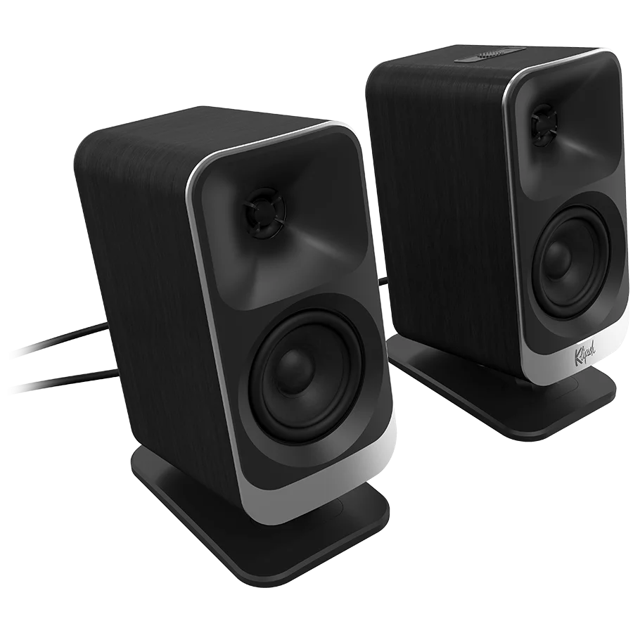 Klipsch ProMedia Lumina 2.1 Gaming Audio System with Subwoofer and LED Lighting Effects Built-in, Black Klipsch ProMedia Lumina 2.1 Gaming Audio System with Subwoofer and LED Lighting Effects Built-in, Black
