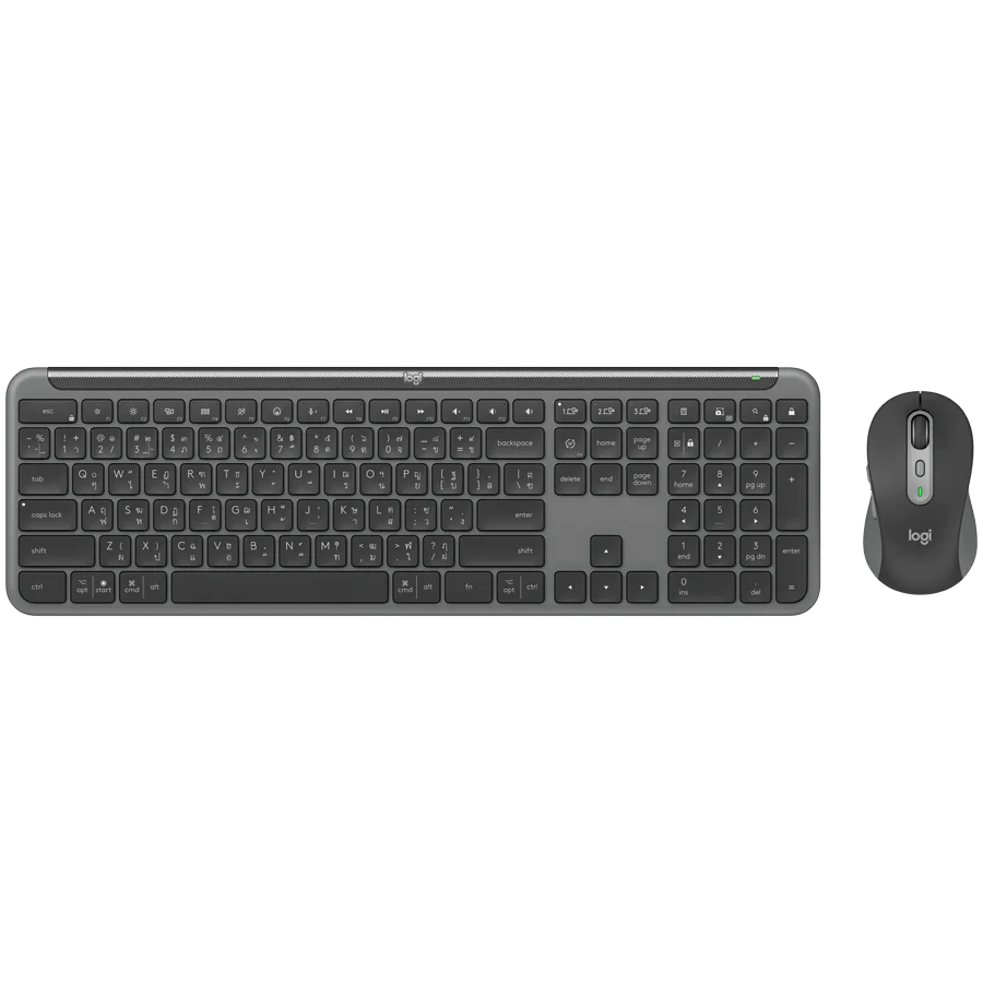 LOGITECH Signature Slim Combo MK950 - GRAPHITE - US INT'L - 2.4GHZ/BT- INTNL-973