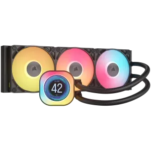 CORSAIR iCUE LINK TITAN 360 RX LCD AIO, 360mm Radiator, Liquid CPU Cooler