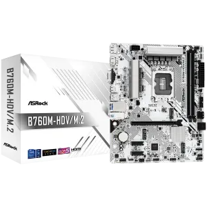 ASROCK B760M-HDV/M.2 mATX LGA1700 DDR5