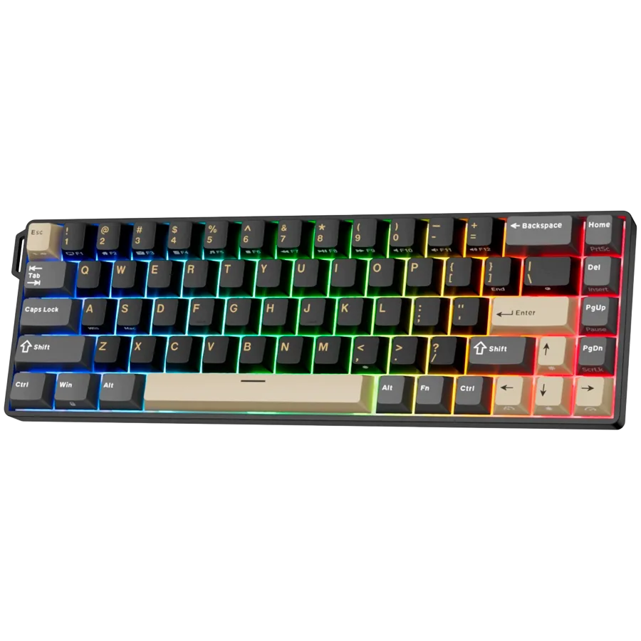 ROYAL KLUDGE RK68 HE Phantom Gaming Keyboard Mint switch