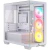 Corsair 2800X RS-R ARGB Panoramic Glass Micro-ATX Case, White
