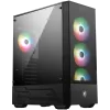 MSI MAG FORGE 112R, Mid-Tower, ATX/M-ATX/ITX, 2x USB 3.2 Gen 1 Type-A, 1x Audio/1x Mic, Insta-light Loop Button, ARGB Hub, 4x 120mm ARGB Fans, 4mm Tempered Glass