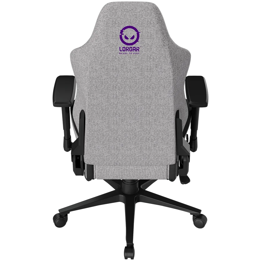LORGAR CHA41, Ergonomic Gaming Chair Advanced, premium anti-stain fabric, Grey