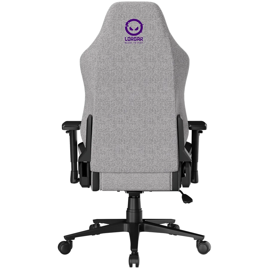 LORGAR CHA41, Ergonomic Gaming Chair Advanced, premium anti-stain fabric, Grey