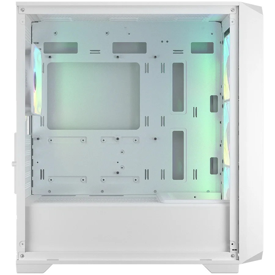 COUGAR MX600 Mini V2 RGB PC Case, Mini Tower, White