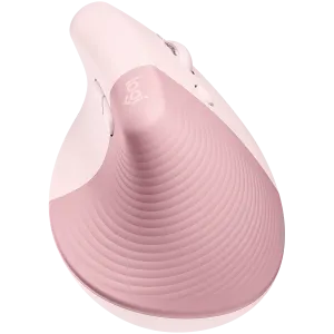 LOGITECH Lift Bluetooth Vertical Ergonomic Mouse - ROSE/DARK ROSE