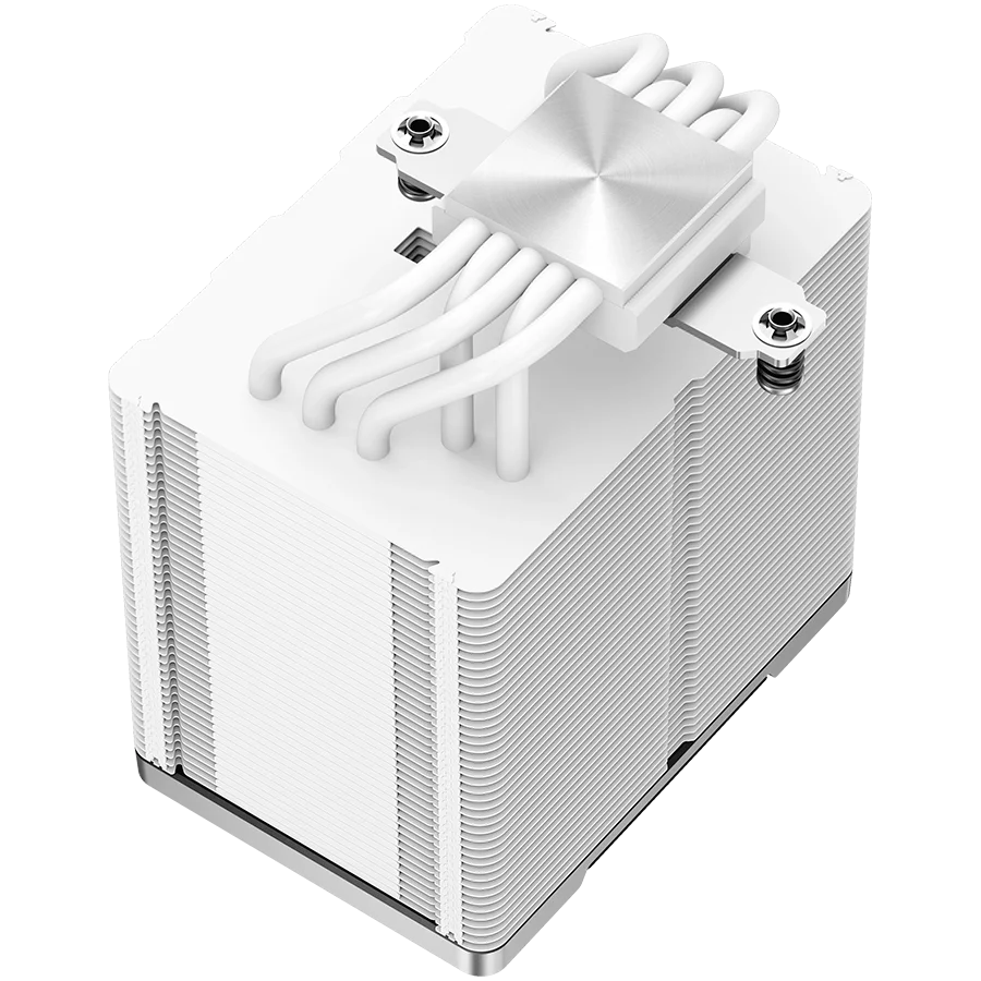 DeepCool AK500 WH, CPU Air Cooler, 1x120mm FK120 PWM Fan, TDP 240W, 5 Heatpipes, White, LGA2066/2011-v3/2011/1700/1200/115x, AMD AM5/AM4, 127x117x158 mm(LxWxH), 3Y, R-AK500-WHNNMT-G
