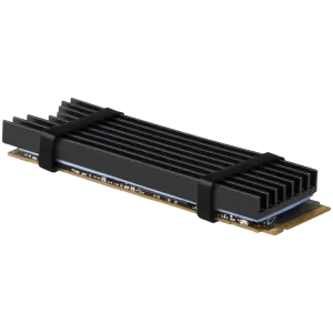 AXAGON CLR-M2L6 passive - M.2 SSD, 80mm SSD, ALU body, silicone thermal pads, height 6mm