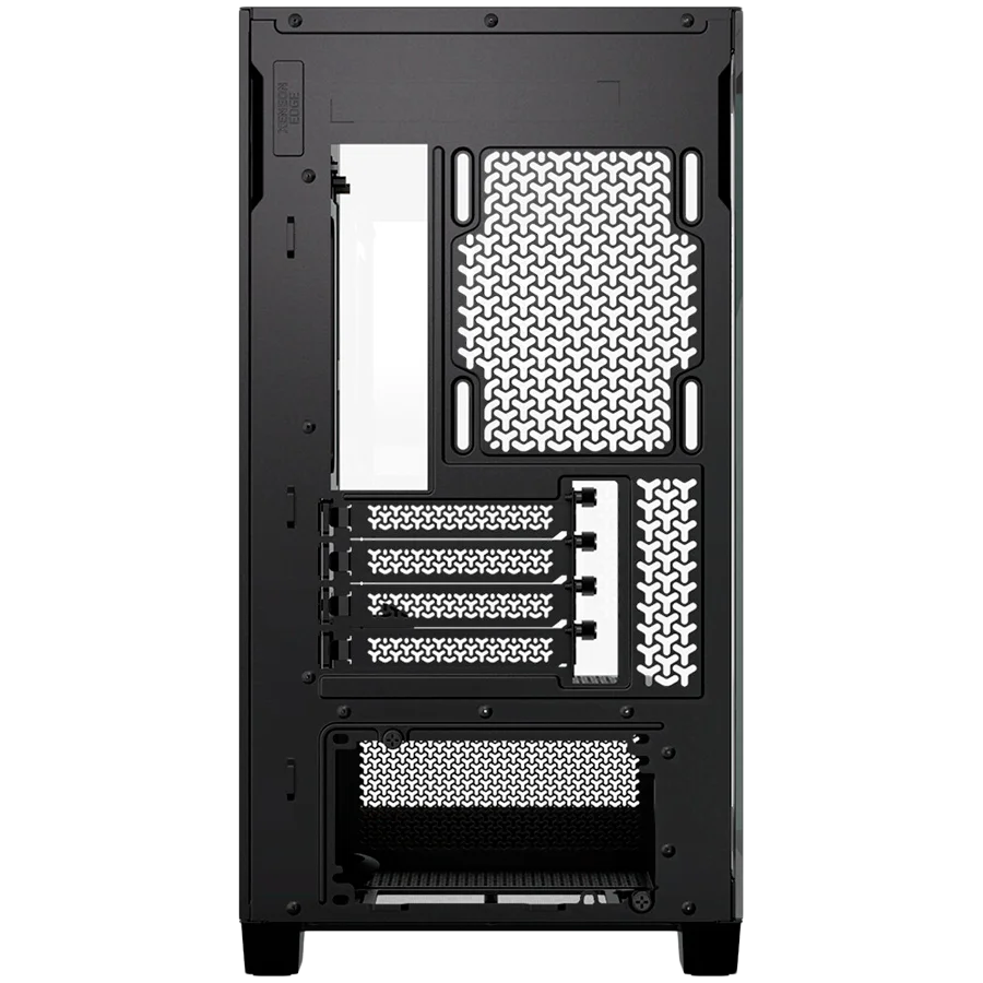 Corsair 2800X RS-R ARGB Panoramic Glass Micro-ATX Case, Black