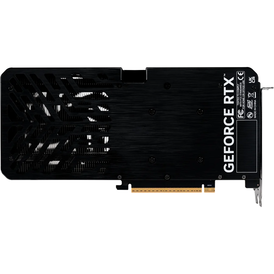 Gainward GeForce RTX 5060Ti Ghost 8GB GDDR7 128 bit, 1x HDMI 2.1b, 3x DP 2.1b, 2 Fan, 1x 8-pin pwr connector, 600W, 262.1 x 126.3 x 40.1 mm, NE7506T019P1-GB2062B