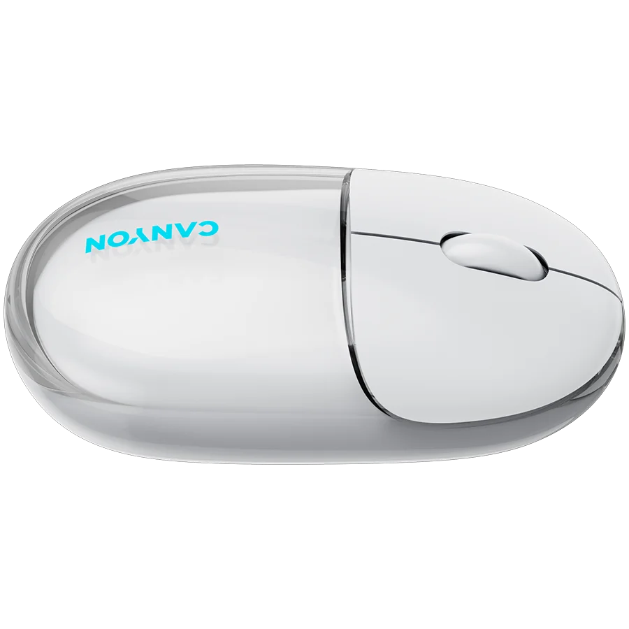 CANYON mouse OnClick 24 BT/ Wireless Transparent/White