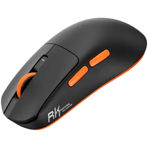 ROYAL KLUDGE M30 Black Orange Gaming Mouse PAW 33111K