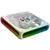 Infinity J22A Arctic Reverse EN49842 (WH, 3PCS J22A PWM Fans, ARGB & PWM Remote Control Box, A Logo Color Box)