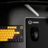 LORGAR KBP7075W, Wireless 75% Mechanical Gaming Keyboard Pro, Black/yellow, EN layout
