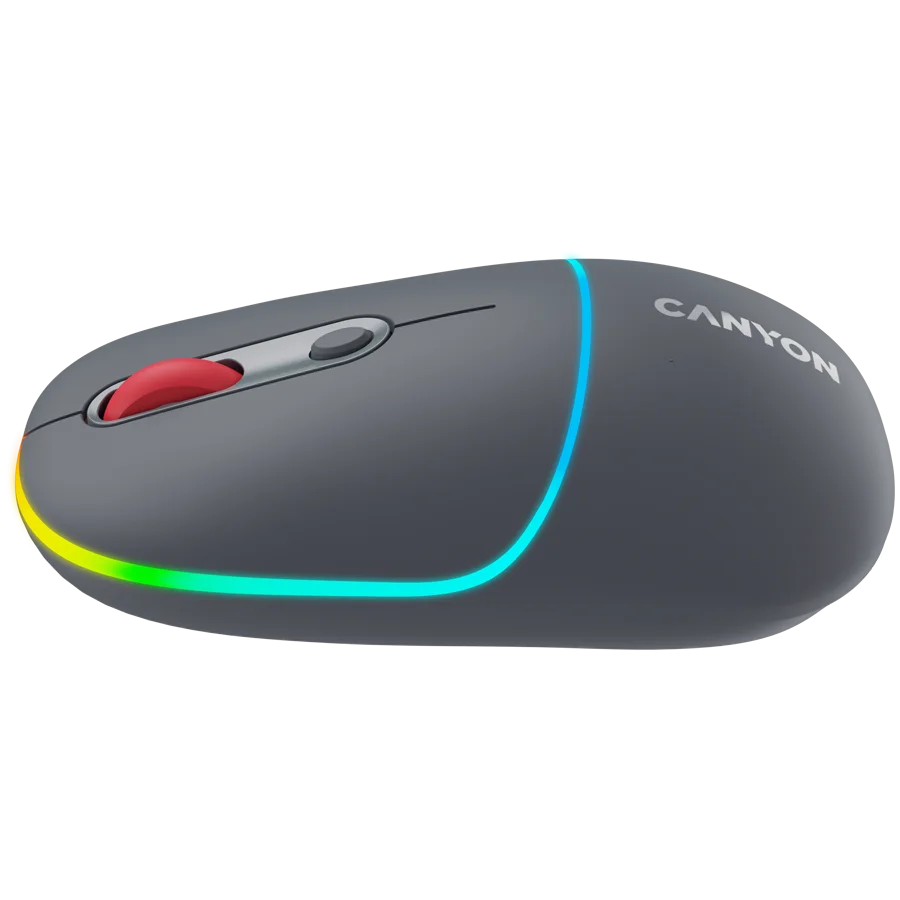 CANYON mouse MW-22 2in1 BT/ Wireless Dark Grey